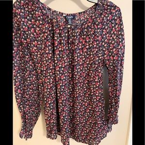 CHAPS Ladies Floral blouse